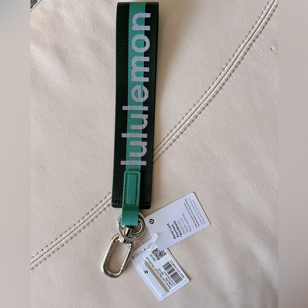 BRAND NEW Lululemon Never Lost keychain